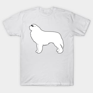 Great Pyrenees Pattern Great Pyranees Dog Breed Patterns T-Shirt